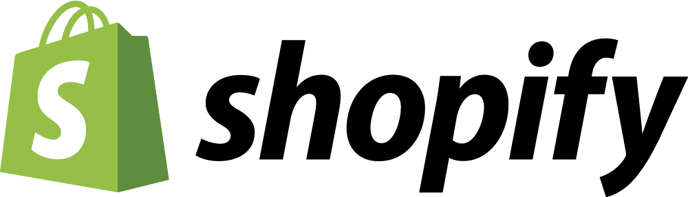 Shopify logo in black